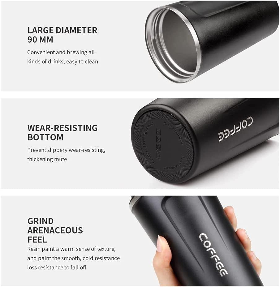 Coffee Mug Stainless Steel Vacuum Insulated