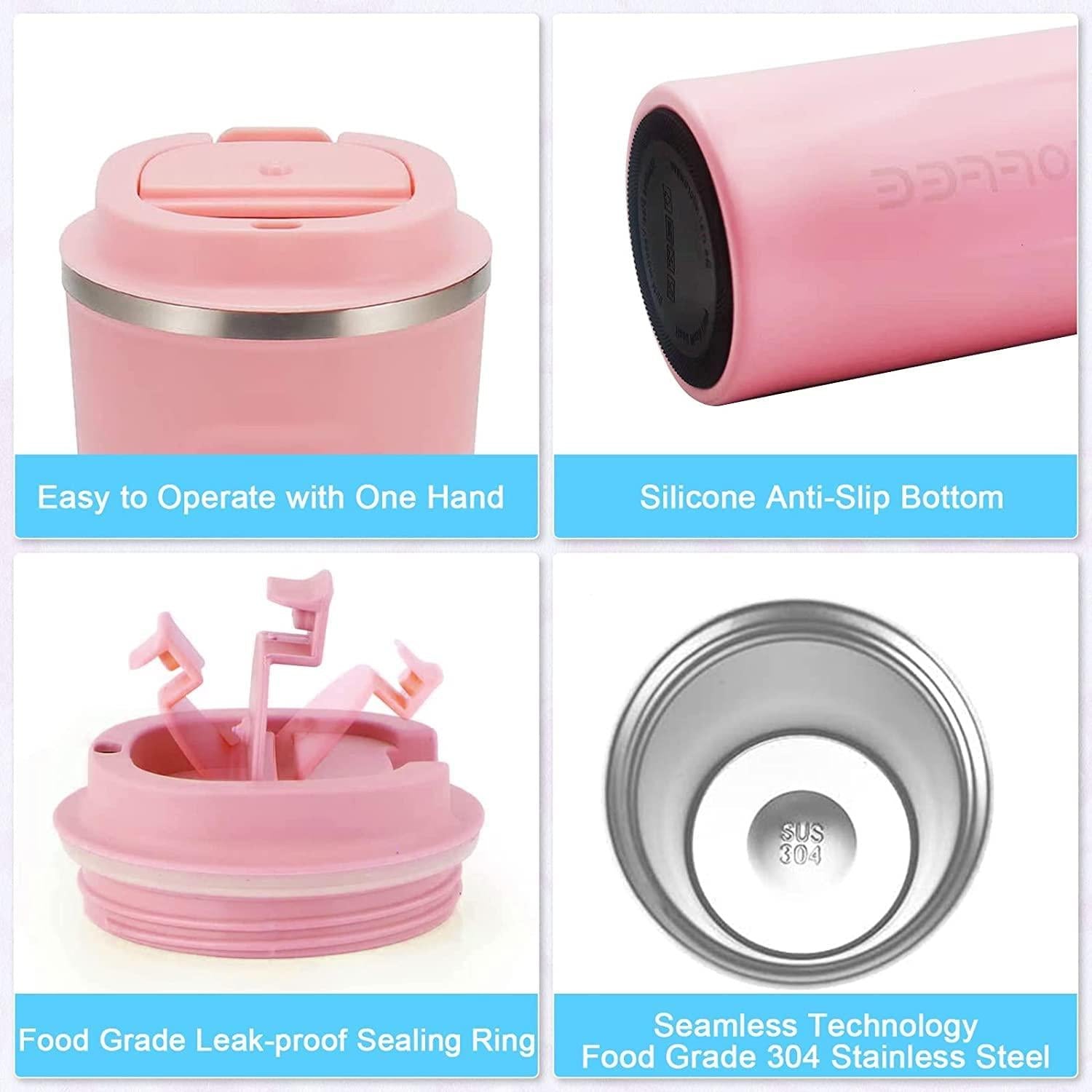 Coffee Mug Stainless Steel Vacuum Insulated
